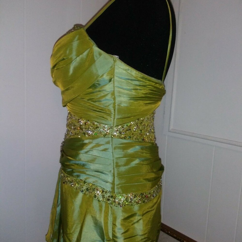 Tiffany Designs Christmas dress Embellished - Picture 9 of 12